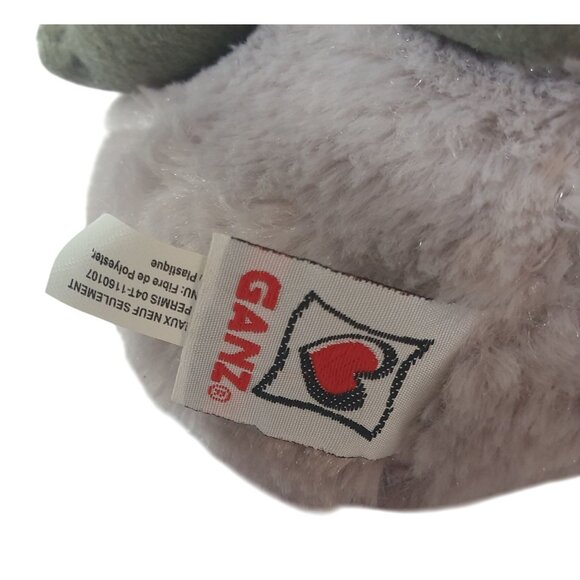 Ganz Penguin Plush 11.5" Gray Black Stuffed Animal Soft Toy Gift Artic Huggable - Picture 5 of 8